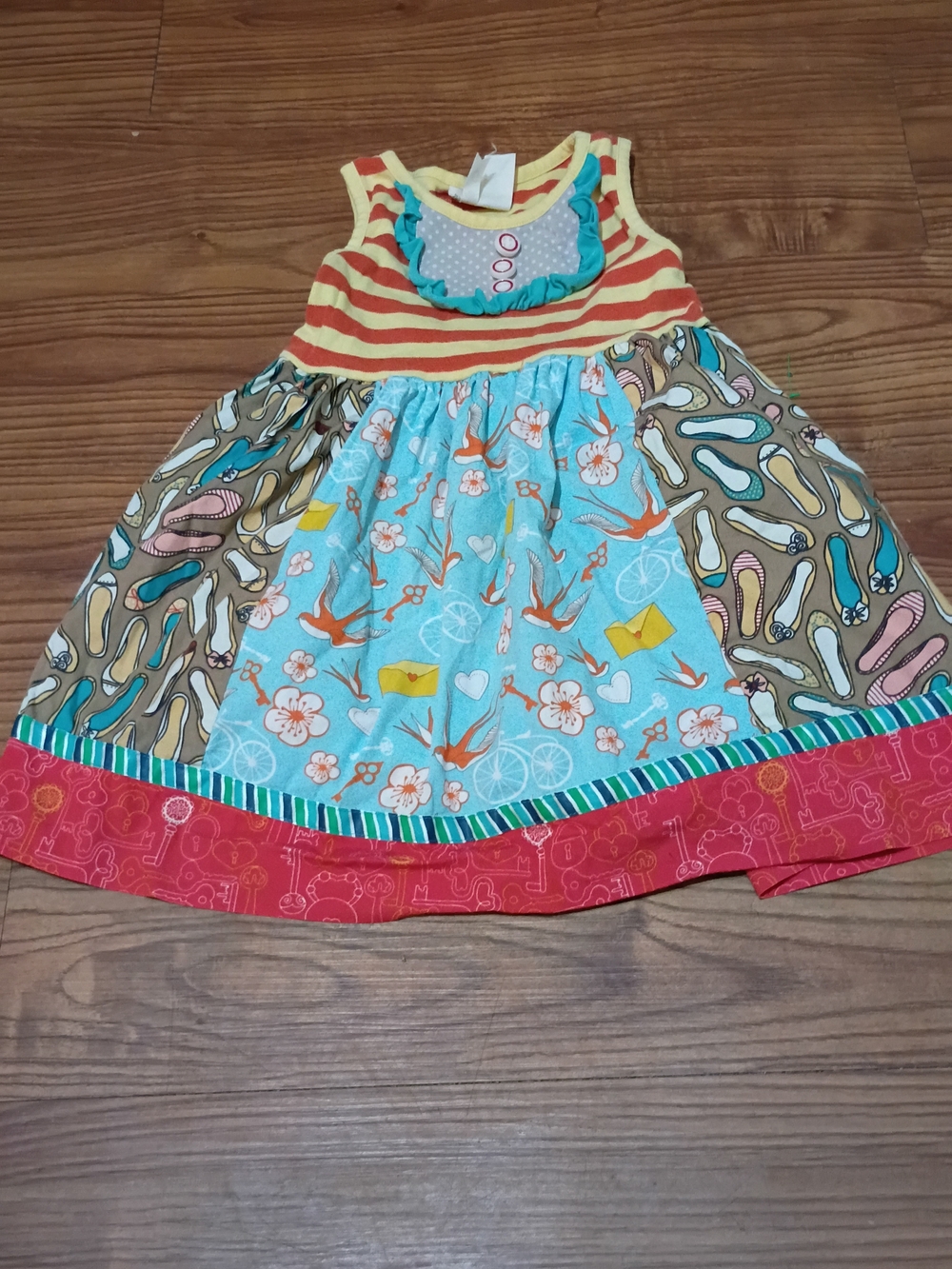 Matilda Jane Ode to Shoes Dress 2T Girls Boutique